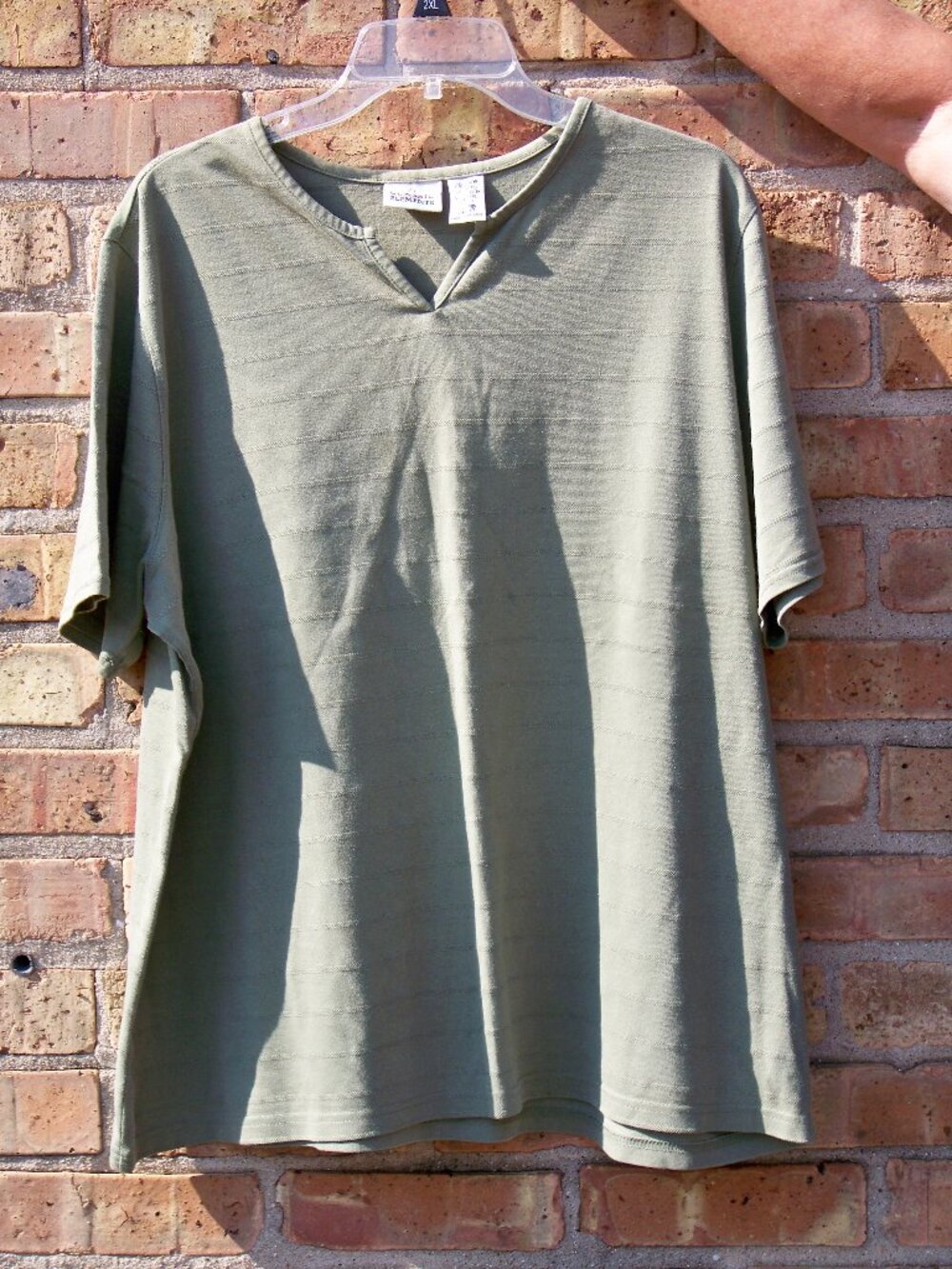 Classic Elements Women's Green Top, Size 20-22W
